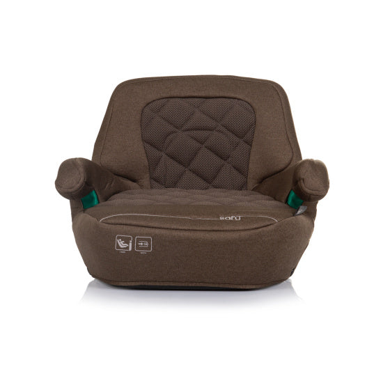 Chipolino Safy réhausseur i-size 125-150 cm isofix marron macadamia