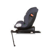 Chipolino tourino siège auto i-size 40-150 cm isofix 360° granit gris foncé