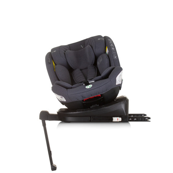 Chipolino tourino siège auto i-size 40-150 cm isofix 360° granit gris foncé
