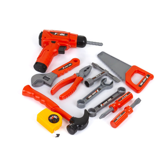 Établi Chipolino avec outils, set de jeu avec lumière 90 pièces