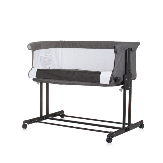 Coffre cododo Chipolino zen avec moustiquaire gris granit
