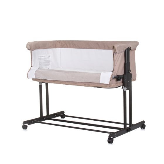 Coffre cododo Chipolino zen avec moustiquaire beige macadamia