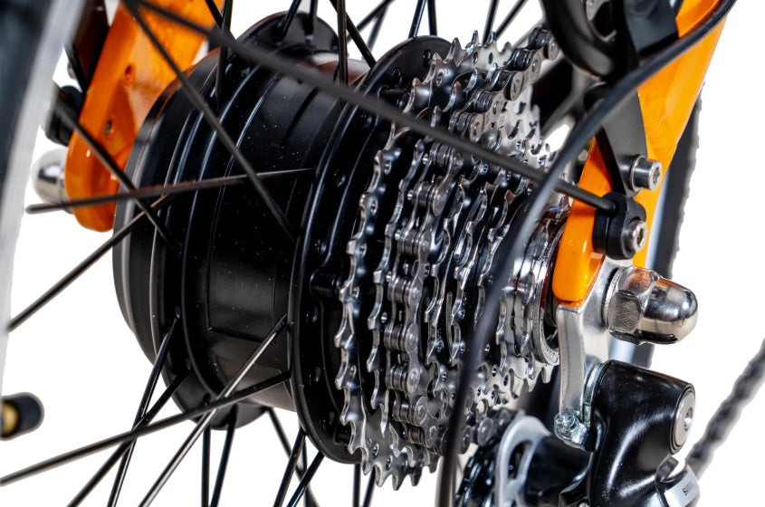 Chrisson ef1 20 pouces 32 cm unisexe 8sp v-brakes orange