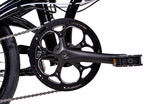 Chrisson ef3 20 pouces 32 cm unisexe 9v frein à disque mécanique noir