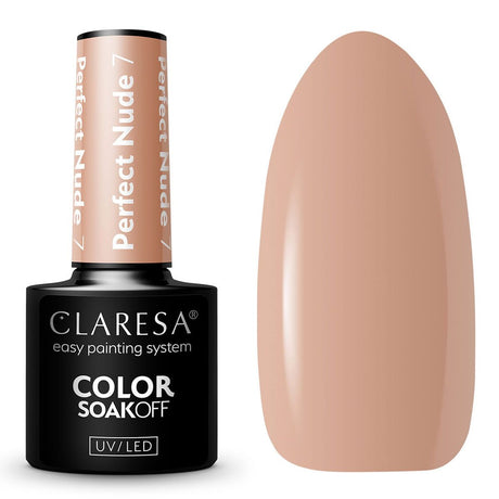 Claresa Vernis Gel UV LED 5 ml Perfect Nude 7