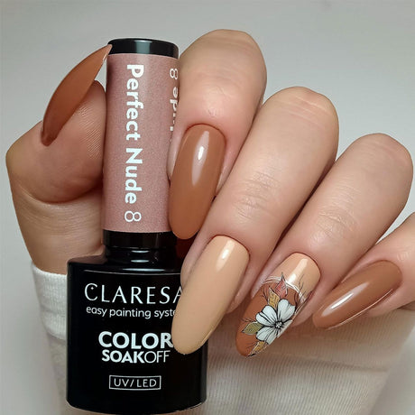 Claresa Vernis Gel UV LED 5 ml Perfect Nude 8