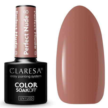 Claresa Vernis Gel UV LED 5 ml Perfect Nude 8