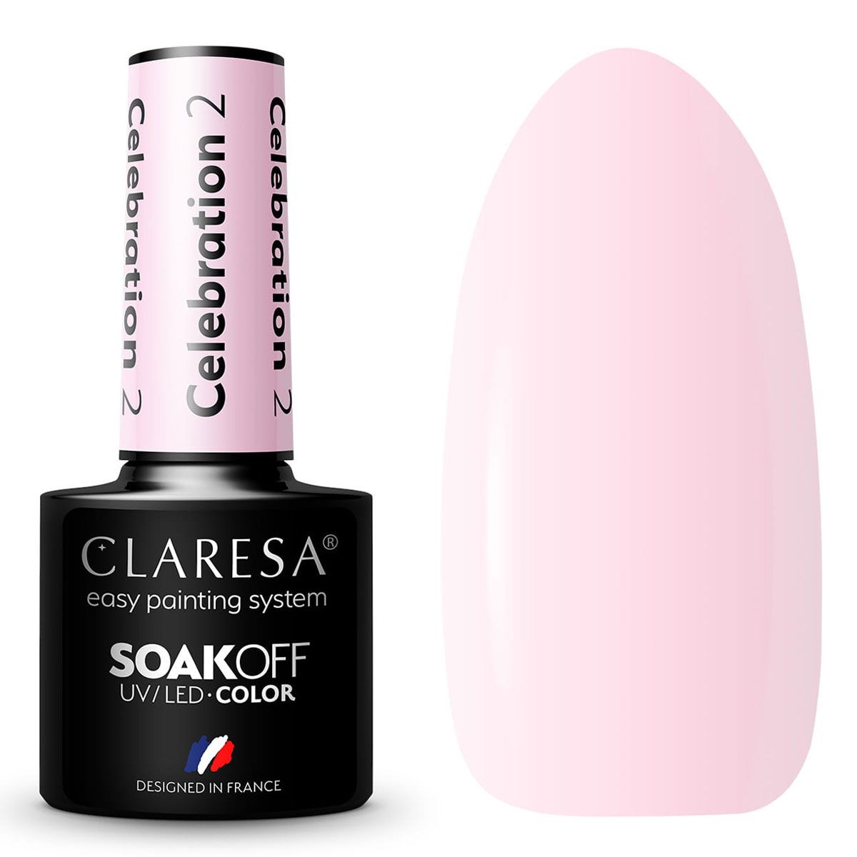 Claresa vernis gel uv led 5ml célébration 2