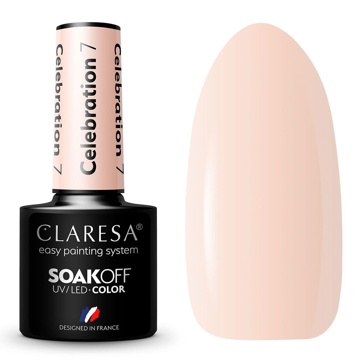 Claresa Vernis Gel UV LED 5 ml Célébration 7