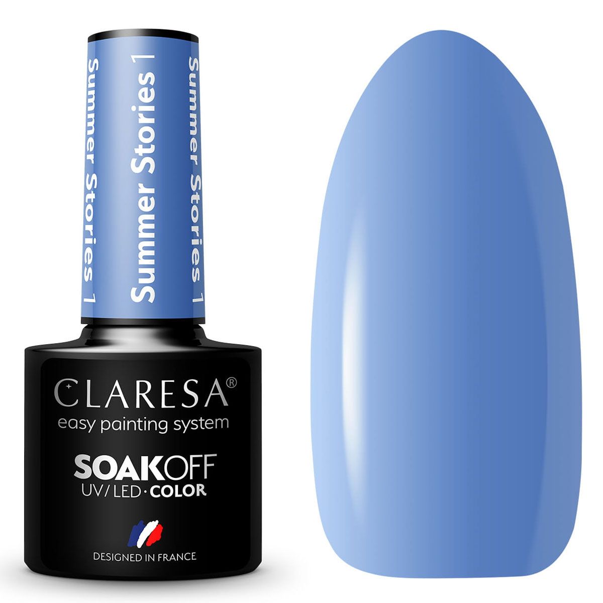 Claresa Vernis gel UV LED 5 ml Histoires d'été 1