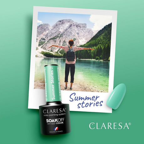 Claresa Vernis gel UV LED 5 ml Histoires d'été 2