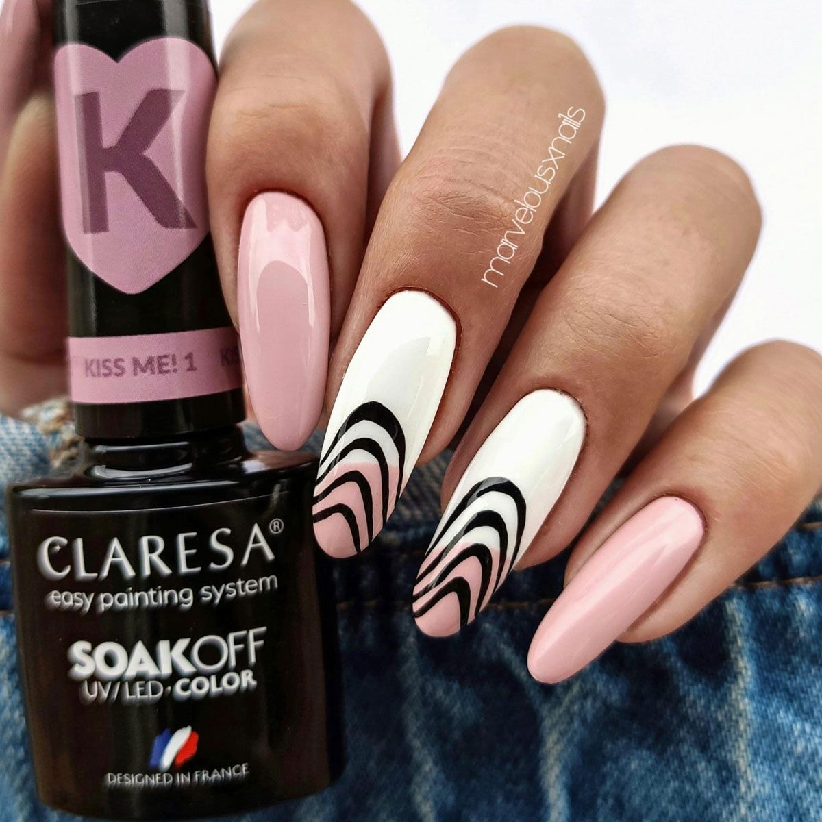 Claresa Vernis Gel UV LED 5 ml Kiss Me 1
