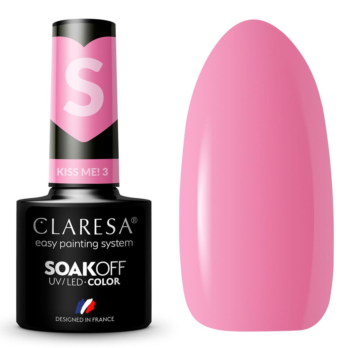 Claresa Vernis Gel UV LED 5 ml Kiss Me 3