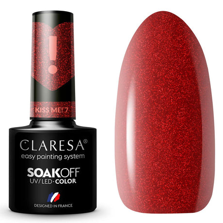 Claresa Vernis Gel UV LED 5 ml Kiss Me 7