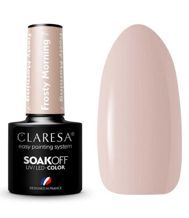 Claresa Vernis Gel UV LED 5 ml Frosty Morning 7