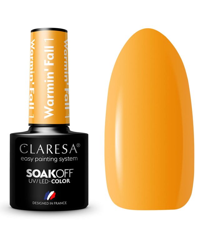 Claresa Vernis Gel UV LED 5 ml Warmin' Fall 1
