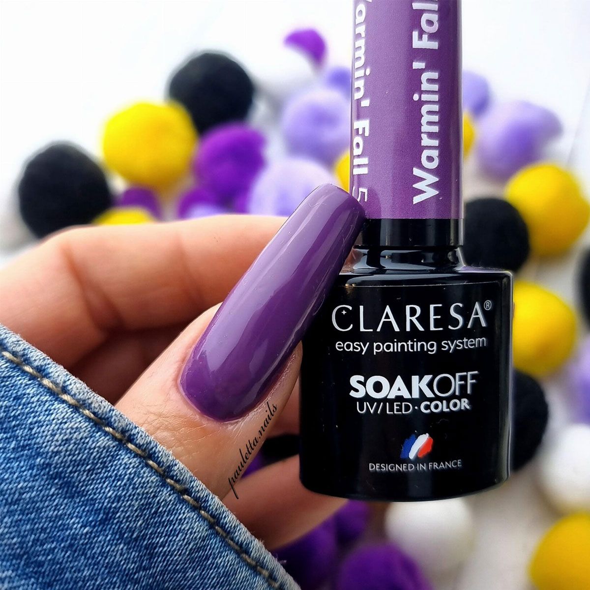 Claresa Vernis Gel UV LED 5 ml Warmin' Fall 5