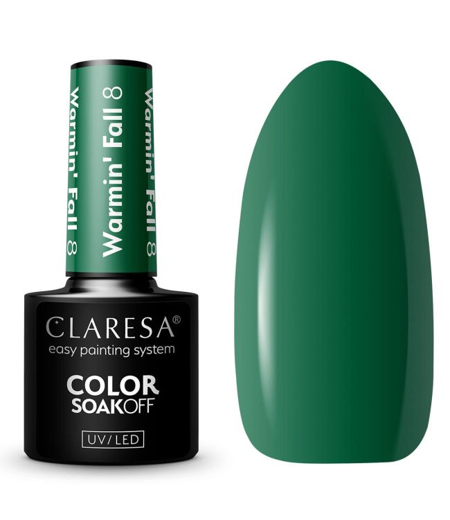 Claresa Vernis Gel UV LED 5 ml Warmin' Fall 8