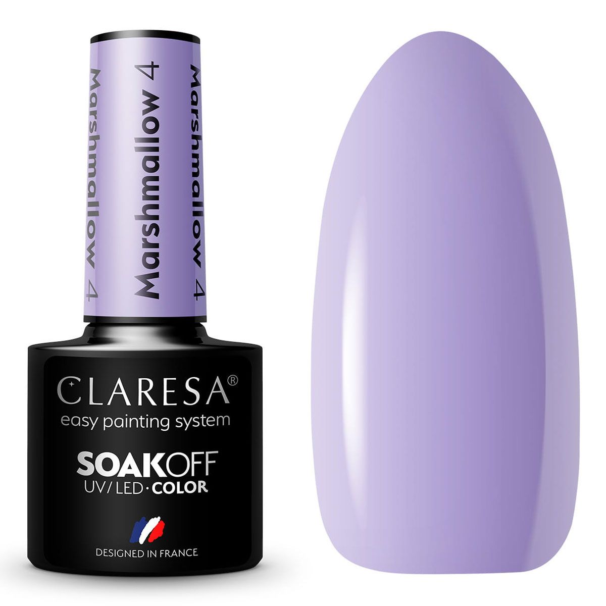 Claresa Vernis Gel UV LED 5 ml Marsh Mallow 4