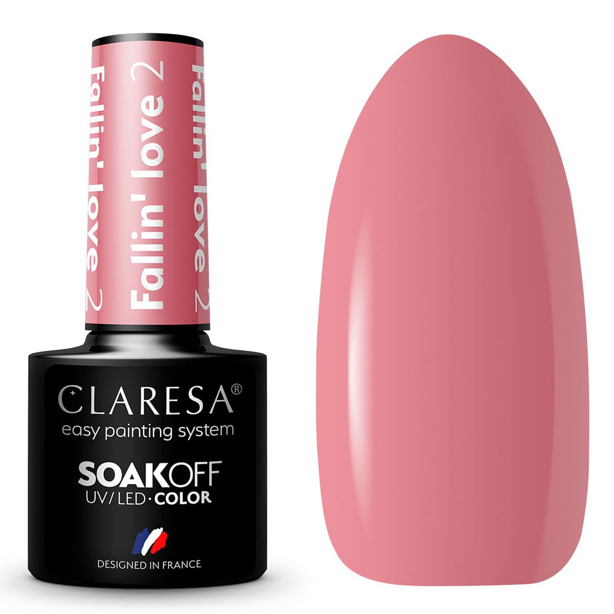 Claresa Vernis Gel UV LED 5 ml Fallin' Love 2