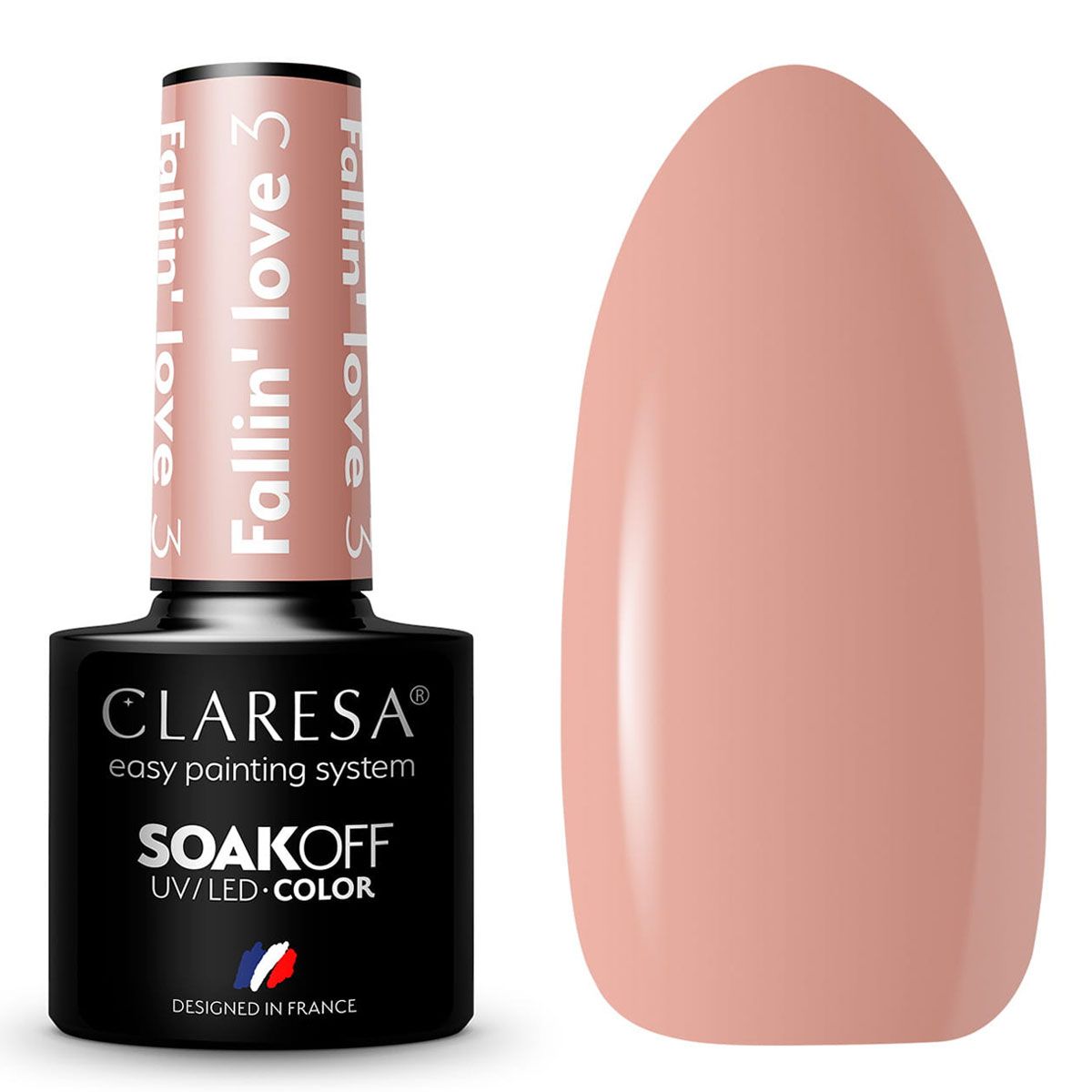 Claresa Vernis Gel UV LED 5 ml Fallin' Love 3