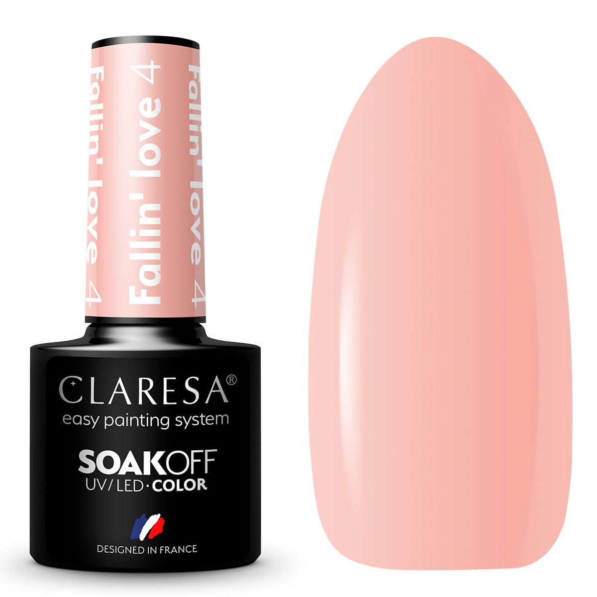 Claresa Vernis Gel UV LED 5 ml Fallin' Love 4
