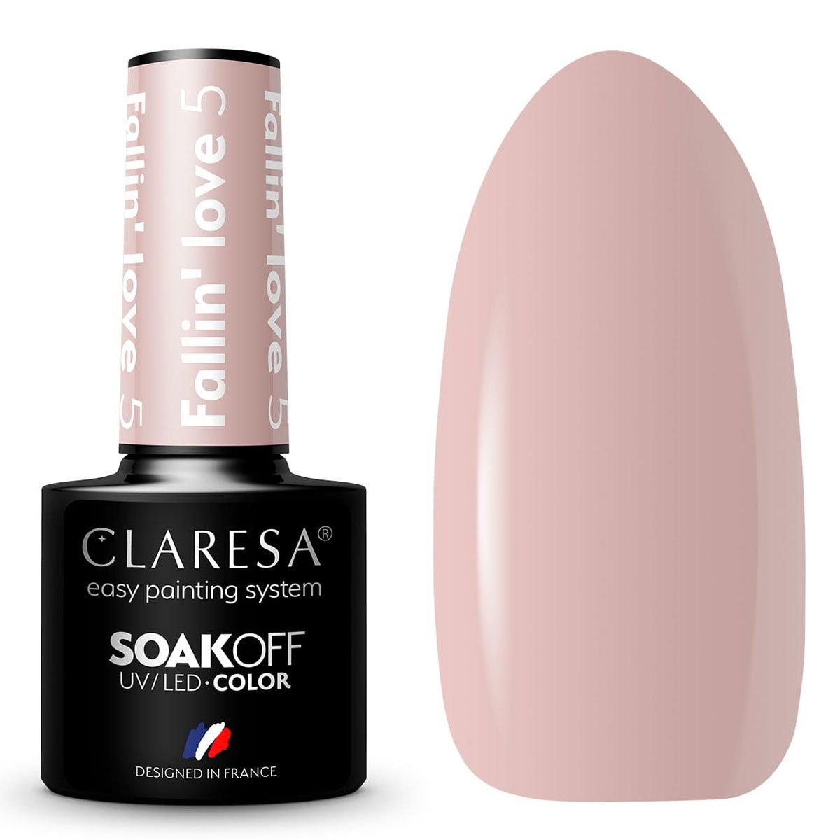 Claresa Vernis Gel UV LED 5 ml Fallin' Love 5