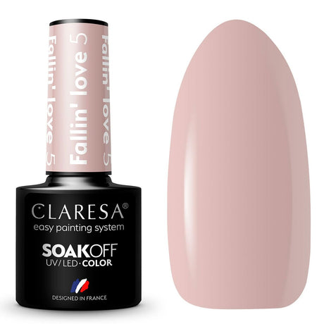 Claresa Vernis Gel UV LED 5 ml Fallin' Love 5
