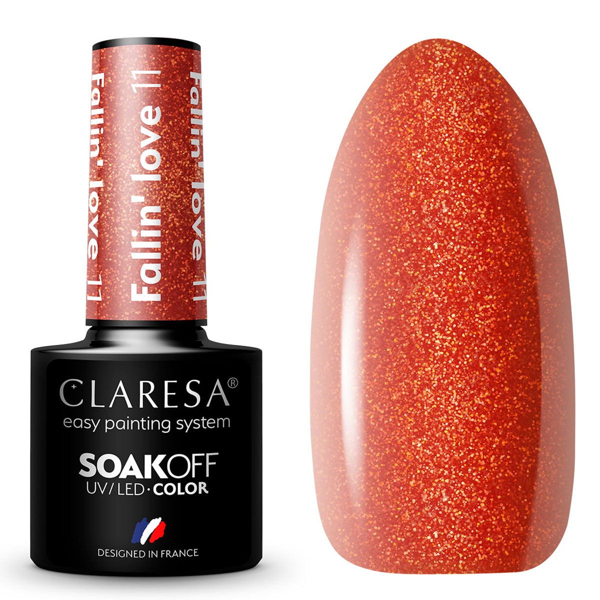 Claresa Vernis Gel UV LED 5 ml Fallin' Love 11