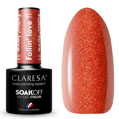 Claresa Vernis Gel UV LED 5 ml Fallin' Love 11