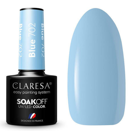 Claresa Vernis Gel UV LED 5 ml Bleu 702 Sunny Garden