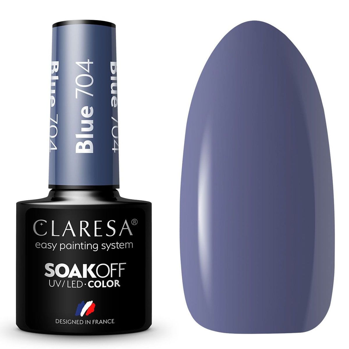 Claresa Vernis gel UV LED 5 ml Bleu 704 Forêt tranquille
