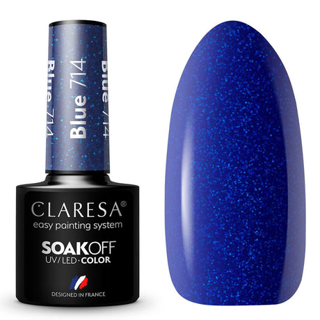 Claresa Vernis Gel UV LED 5 ml Bleu 714