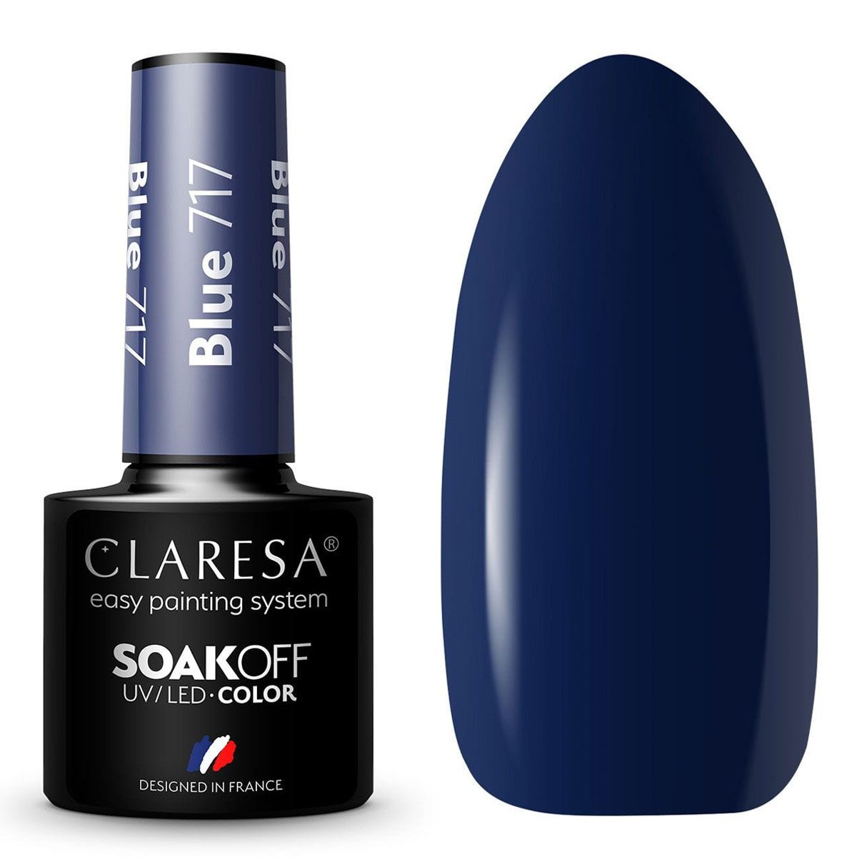 Claresa Vernis Gel UV LED 5 ml Bleu 717