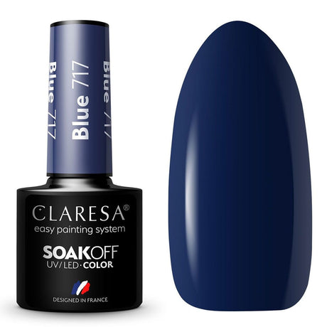 Claresa Vernis Gel UV LED 5 ml Bleu 717