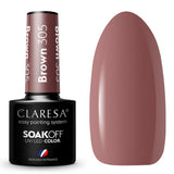 Claresa Vernis Gel UV LED 5 ml Marron 305 Look Classique