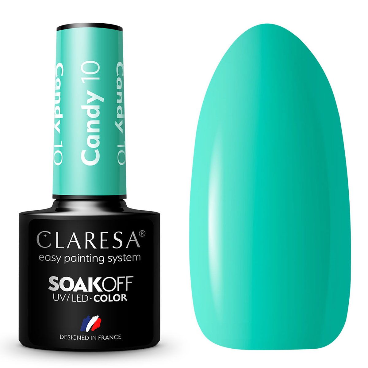 Claresa Vernis Gel UV LED 5 ml Bonbon 10