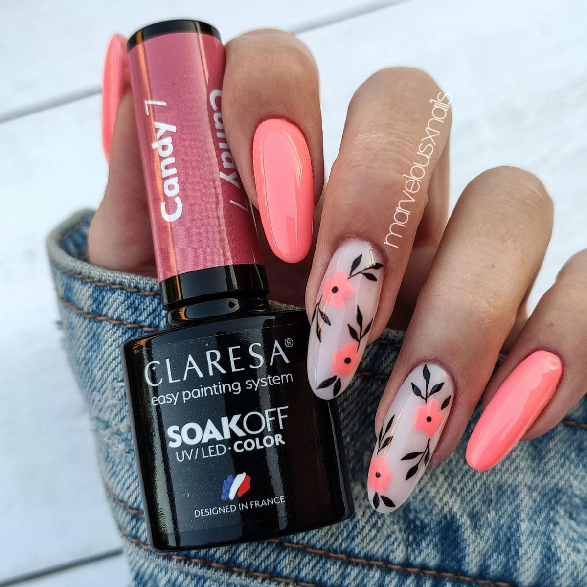 Claresa Vernis Gel UV LED 5 ml Bonbon 7