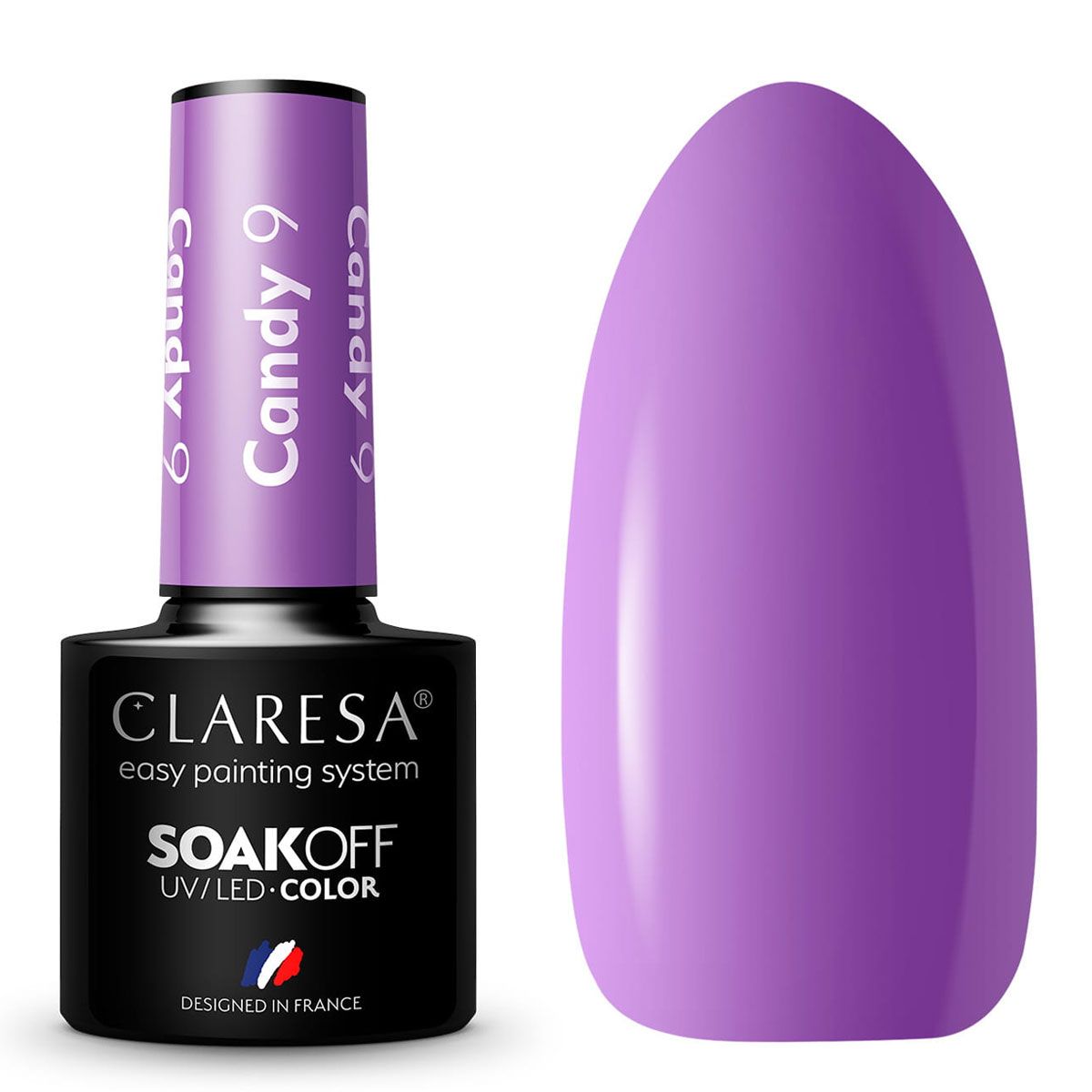 Claresa Vernis Gel UV LED 5 ml Bonbon 9