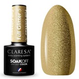 Claresa Vernis Gel UV LED 5 ml Full Glitter 3 Or