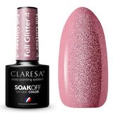 Claresa Vernis Gel UV LED 5 ml Full Glitter 4 Rose Froid