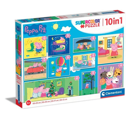 Clementoni Puzzles Peppa Pig, 10in1
