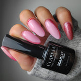 Claresa Vernis Gel UV LED 5 ml Full Glitter 5 Rose Chaud