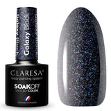 Claresa Vernis Gel UV LED 5 ml Noir Galaxie