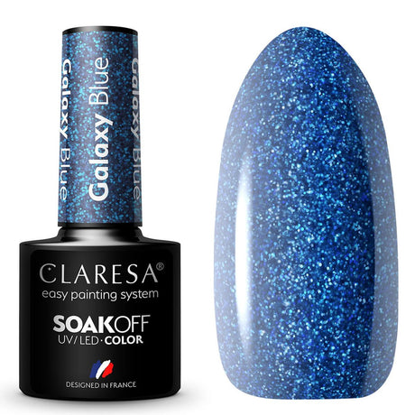 Claresa Vernis Gel UV LED 5 ml Bleu Galaxie