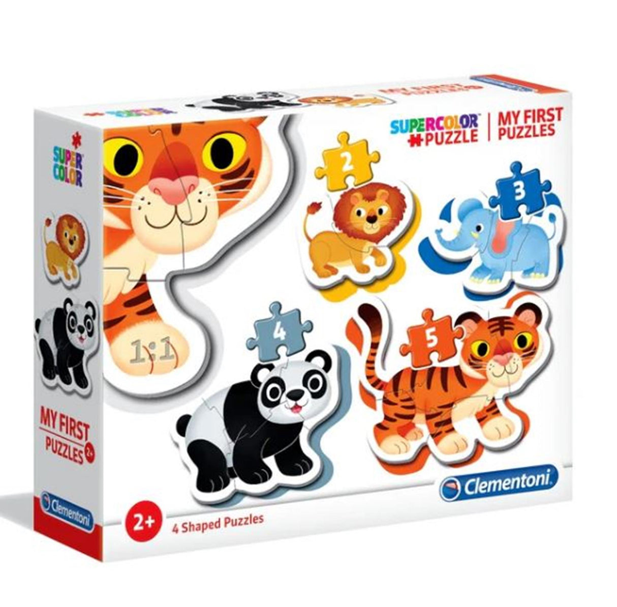 Puzzle Clementoni 2-3-4-5 mon premier puzzle animaux sauvages