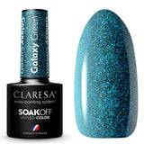 Claresa Vernis gel UV LED 5 ml vert galaxie