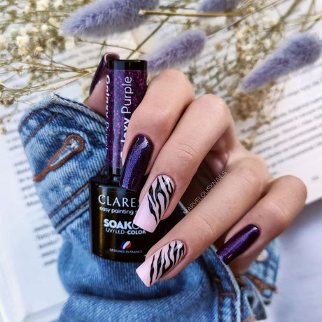 Claresa Vernis Gel UV LED 5 ml Violet Galaxie