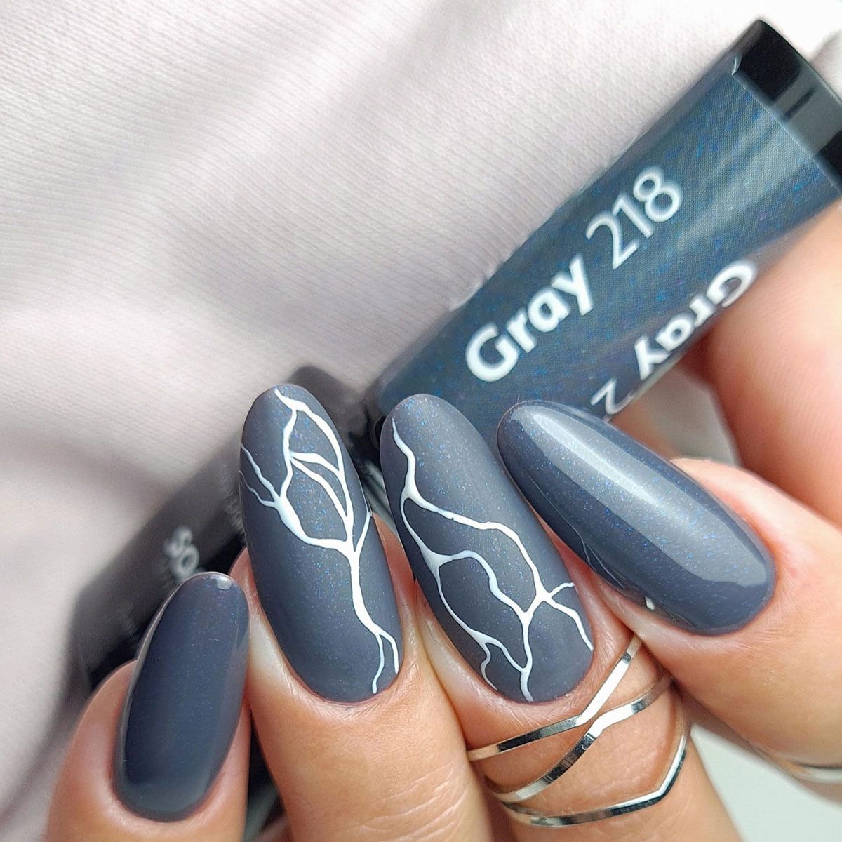 Claresa Vernis gel UV LED 5 ml Gris 218 Forêt tranquille