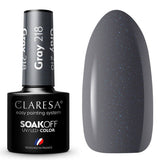 Claresa Vernis gel UV LED 5 ml Gris 218 Forêt tranquille